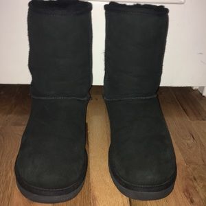 Black UGG boots